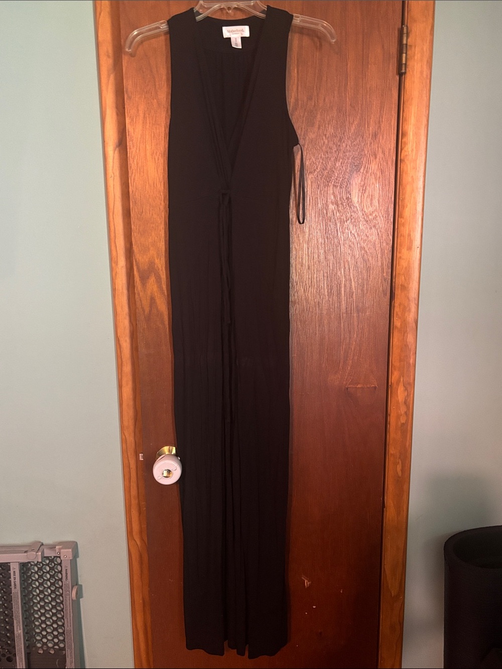 Motherhood Maternity Black Maxi Dress